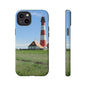 Lighthouse Phone Case - Coastal Vibes, Nautical Gift, Ocean Lover Accessory, Beach Aesthetic, Customizable Design