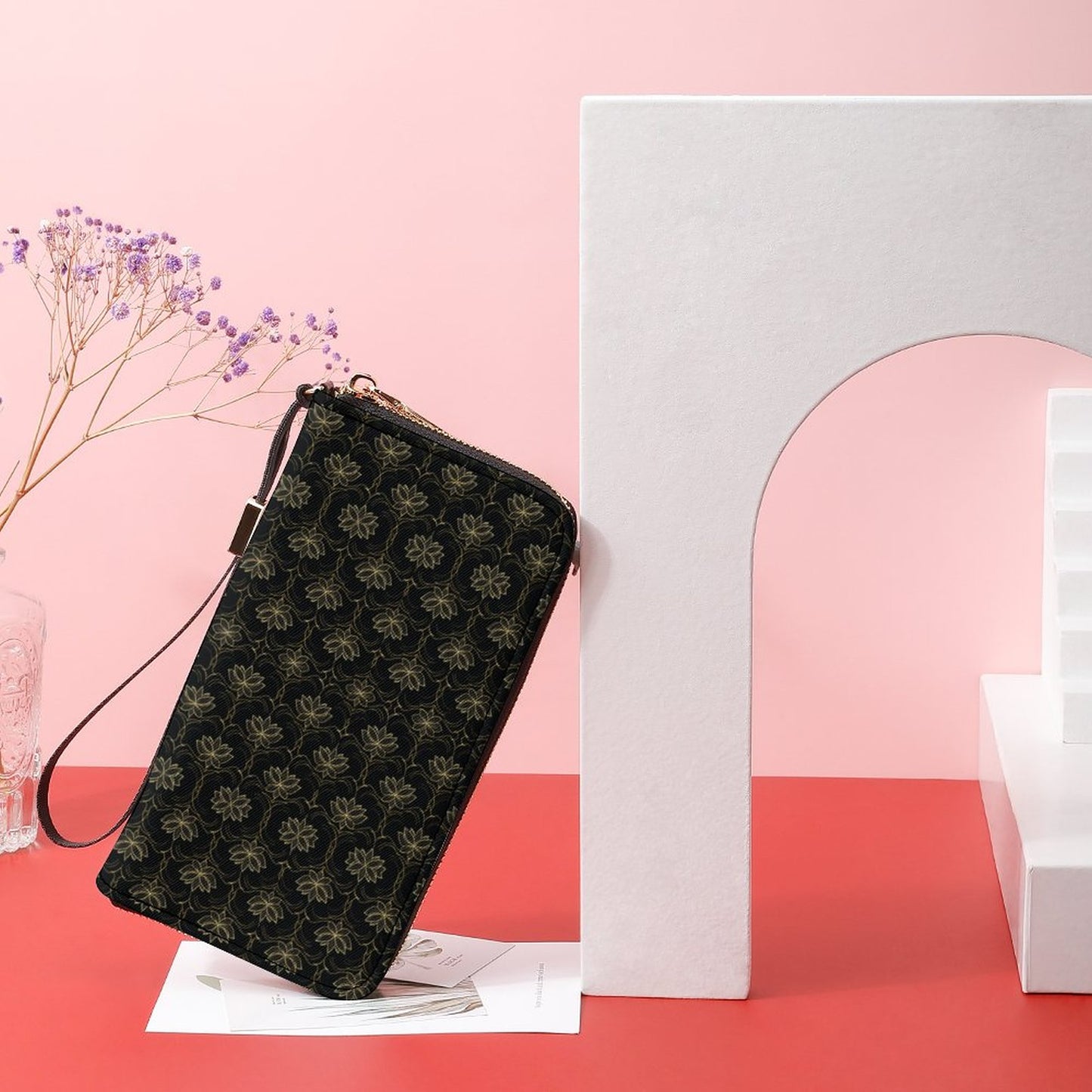 Vertical Wristlet Wallet