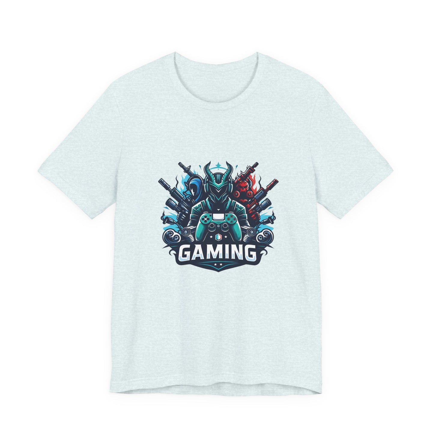 Gaming Controller Emblem Tee — Esports Gamer Graphic T-Shirt