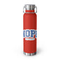 22oz Insulated Water Bottle — "NOPE (Not Today)" Retro Graphic