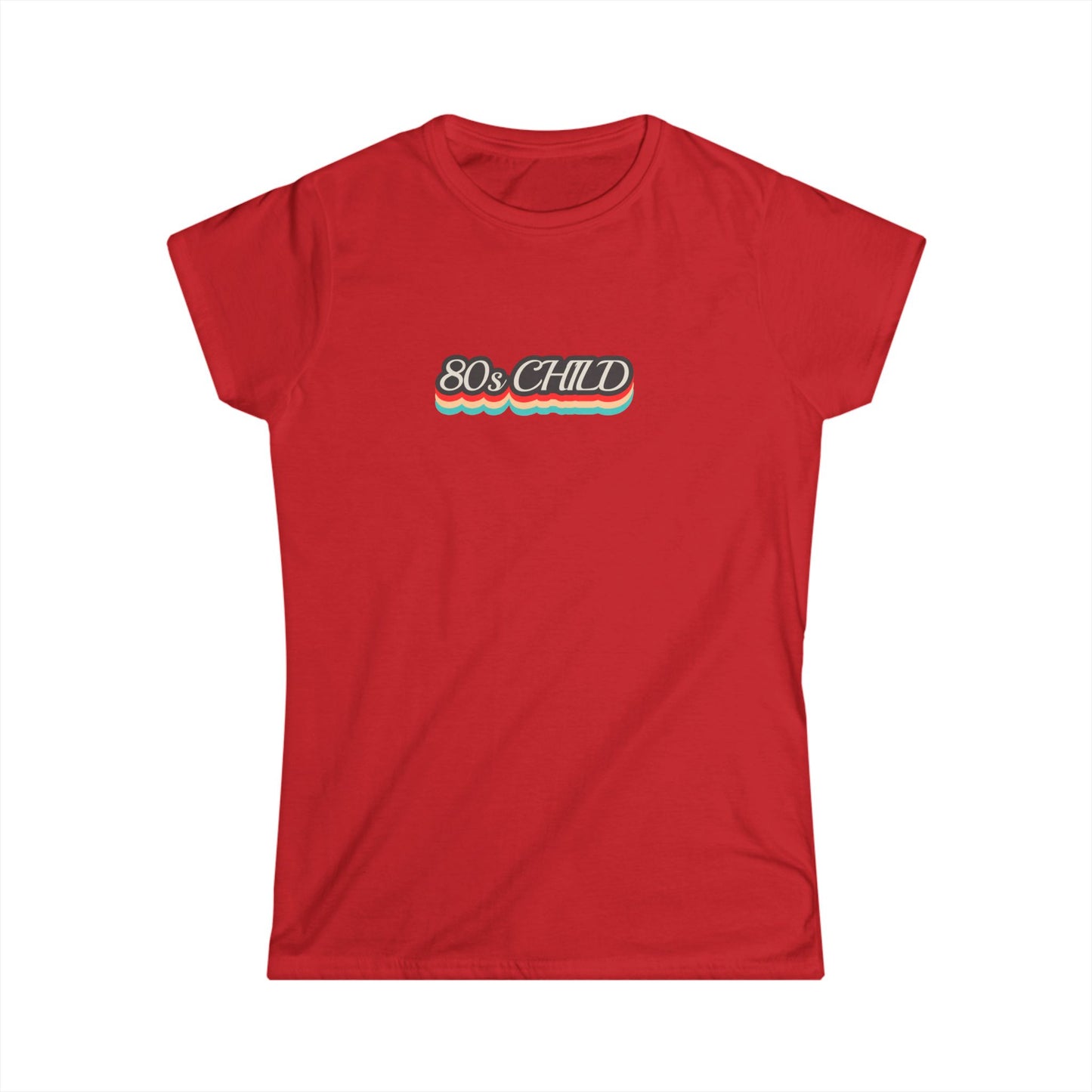 Women's Softstyle Tee - 80's chc