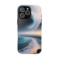 Galaxy Ocean Phone Case — Surreal Planet Beach Tough Case