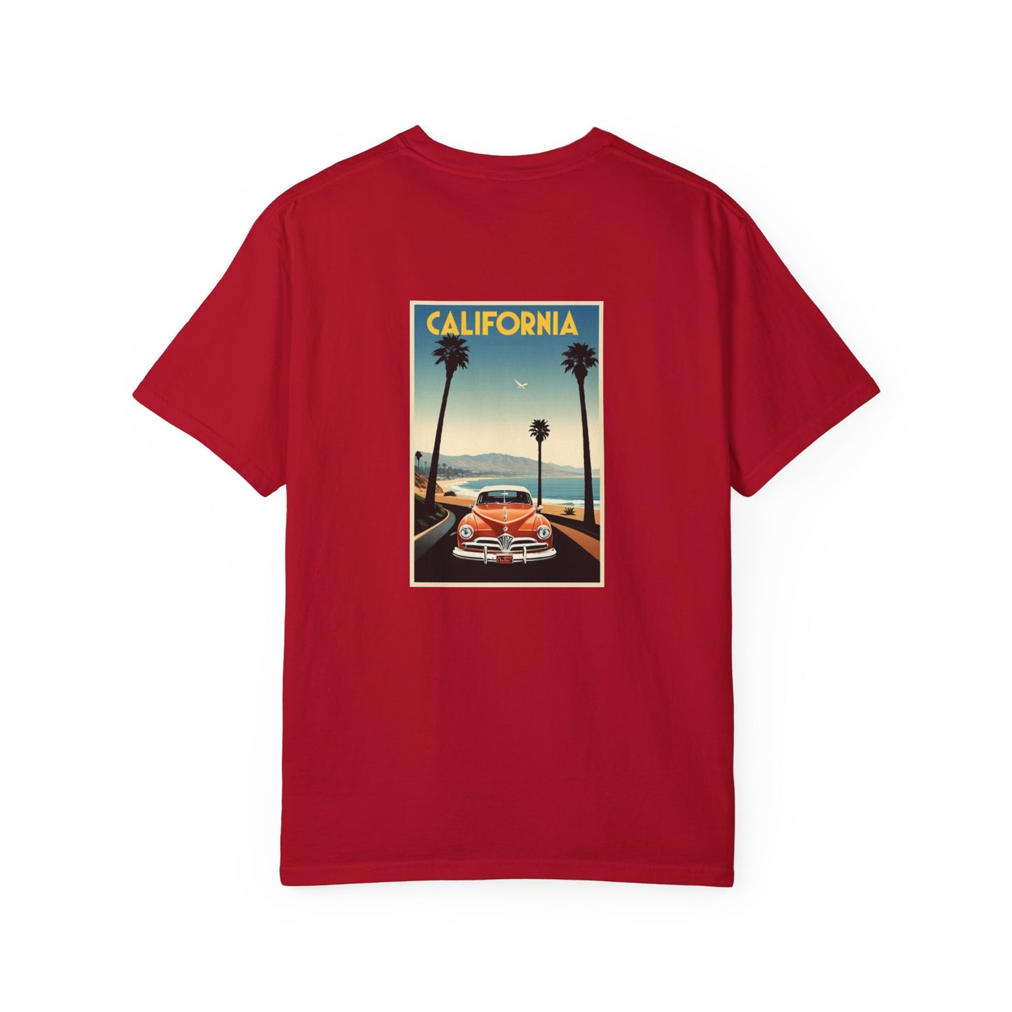 California Surf Style T-Shirt, Unisex Beach Tee, Vintage California Graphic Shirt, Summer Casual Wear, Surfing Enthusiasts Apparel