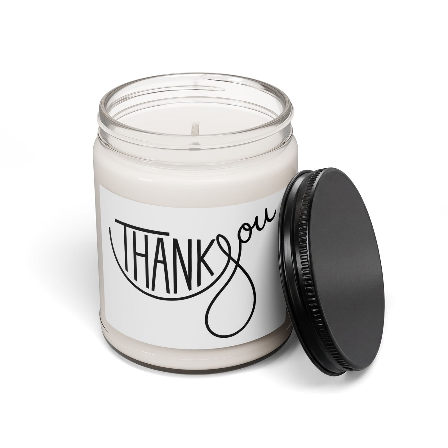 Thank You Scented Soy Candle — 9oz Thankful Gift Jar