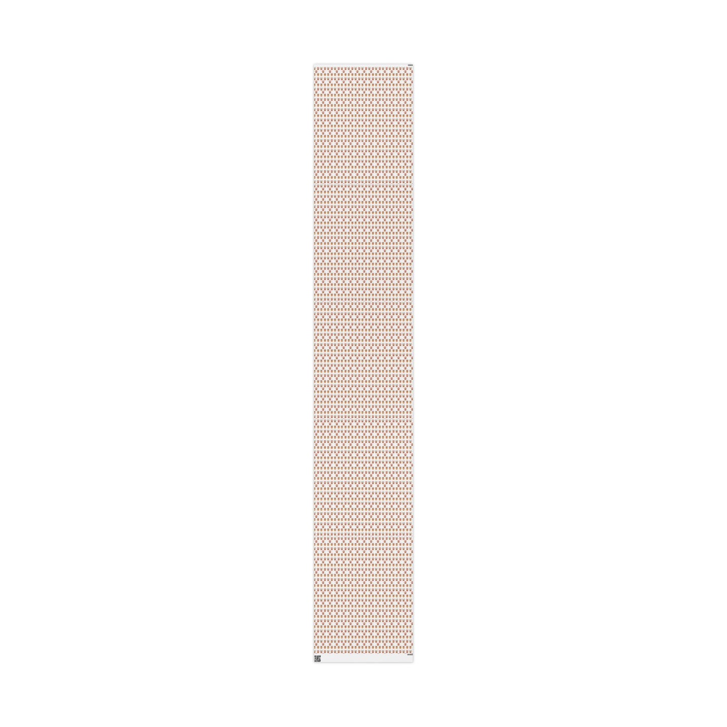 Gingerbread Pattern Wrapping Paper — Festive Holiday Gift Wrap (Roll)
