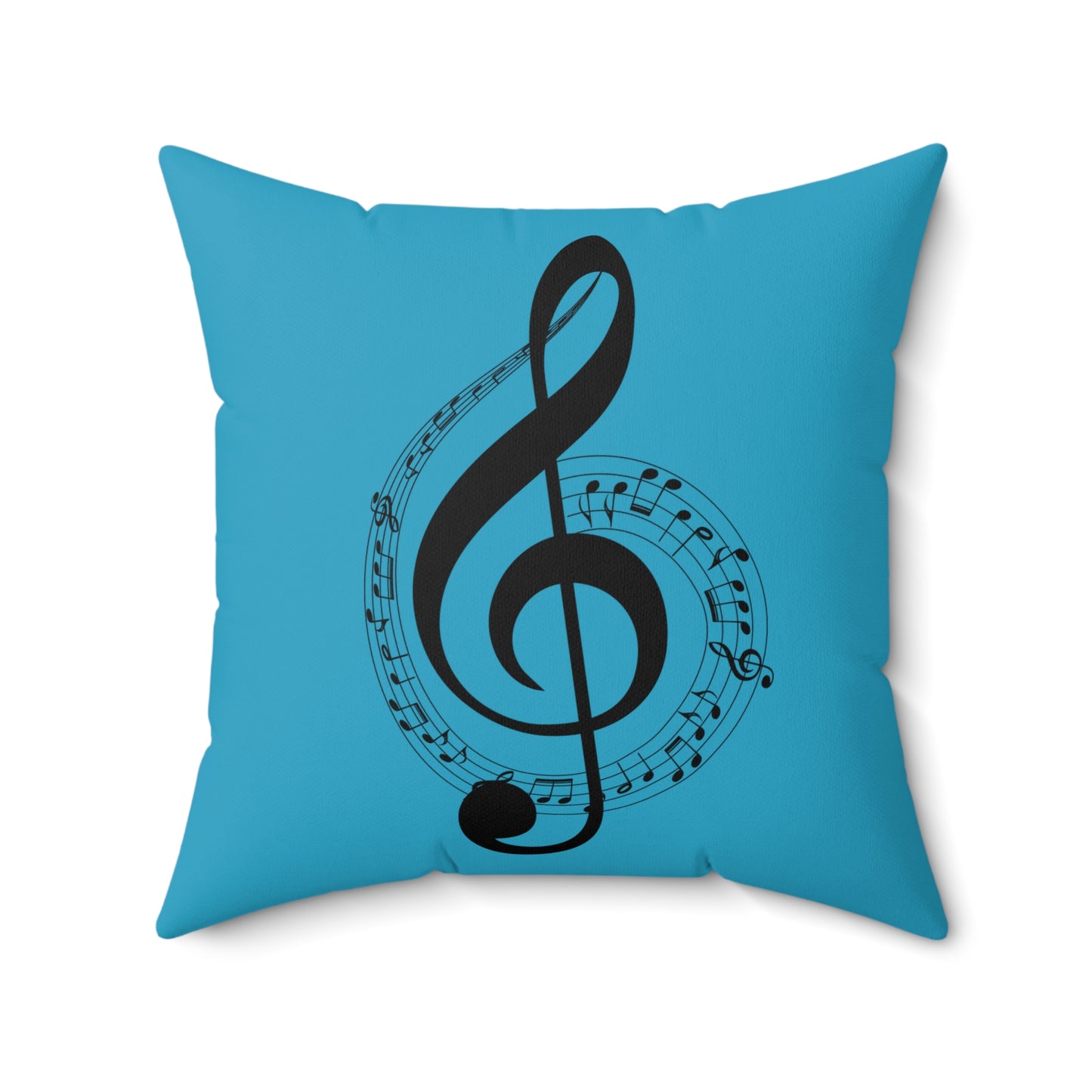 Musical Notes Decorative Pillow