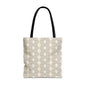 Waves Pattern Tote Bag, Boho Chic Handbag, Everyday Carry, Beach Bag, Gift for Her, Eco-Friendly Style