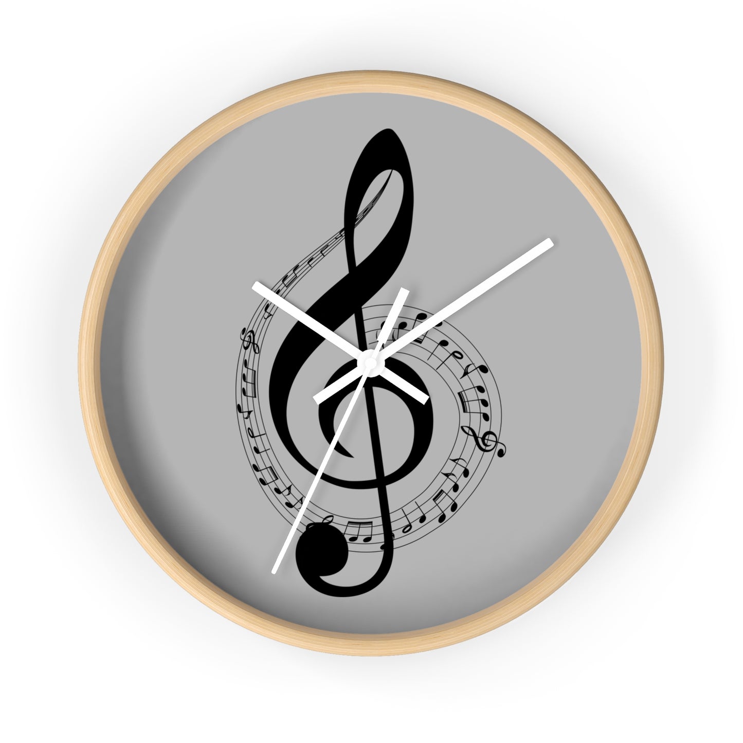 Musical Notes Wall Clock - Perfect for Music Lovers, Home Decor