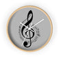 Musical Notes Wall Clock - Perfect for Music Lovers, Home Decor