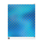Blue Gold Dotted Swirl Wrapping Paper Roll — Decorative Gift Wrap
