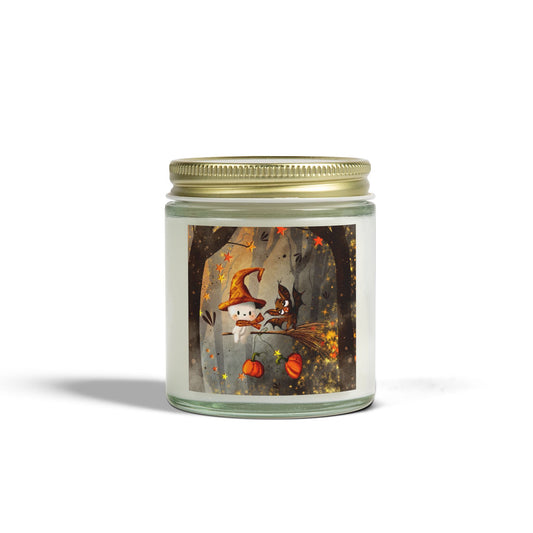 Cozy Autumn Scented Candles - Coconut Apricot Wax, Fall Decor, Thanksgiving Gifts, Relaxation, home fragrance, artisanal candles