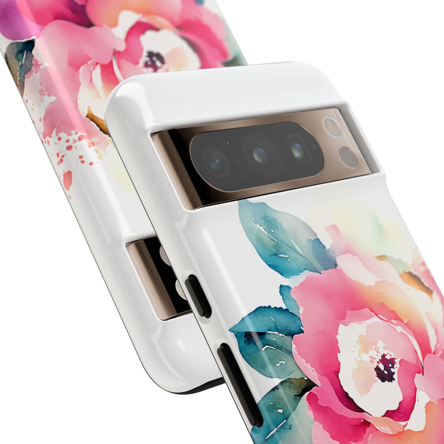 Floral Phone Case - Vibrant Rose Design