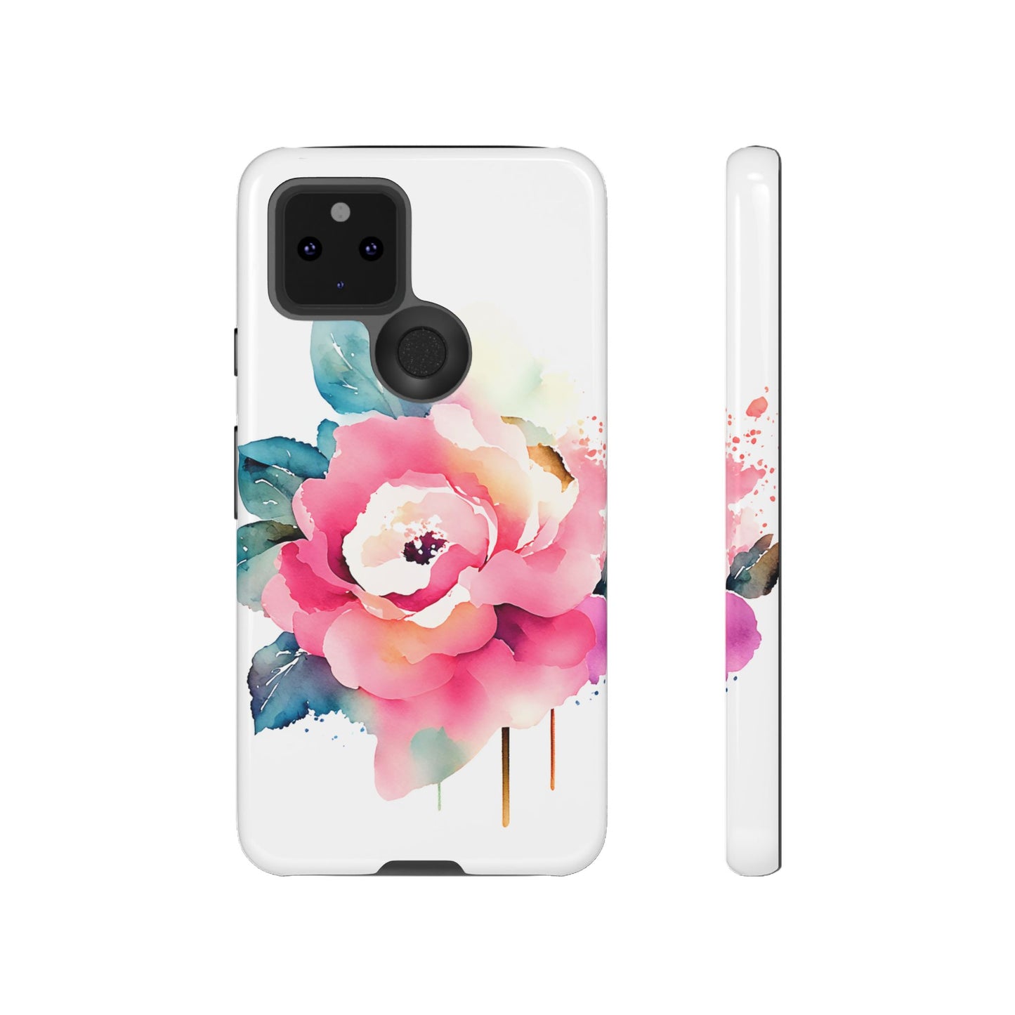 Floral Phone Case - Vibrant Rose Design