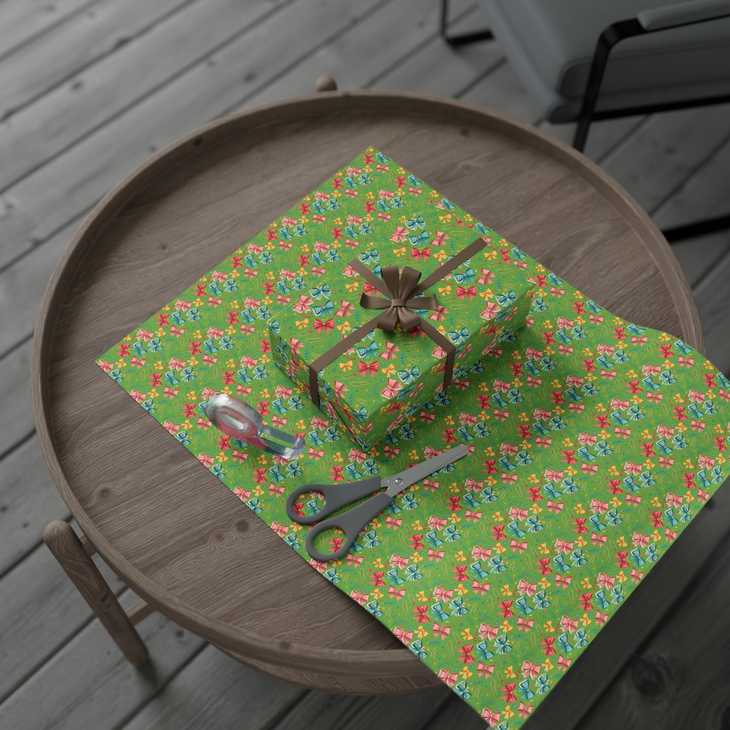 Vibrant Floral Gift Wrap Papers for Holidays, Birthdays, Parties, Special Occasions, Eco-Friendly Wrapping