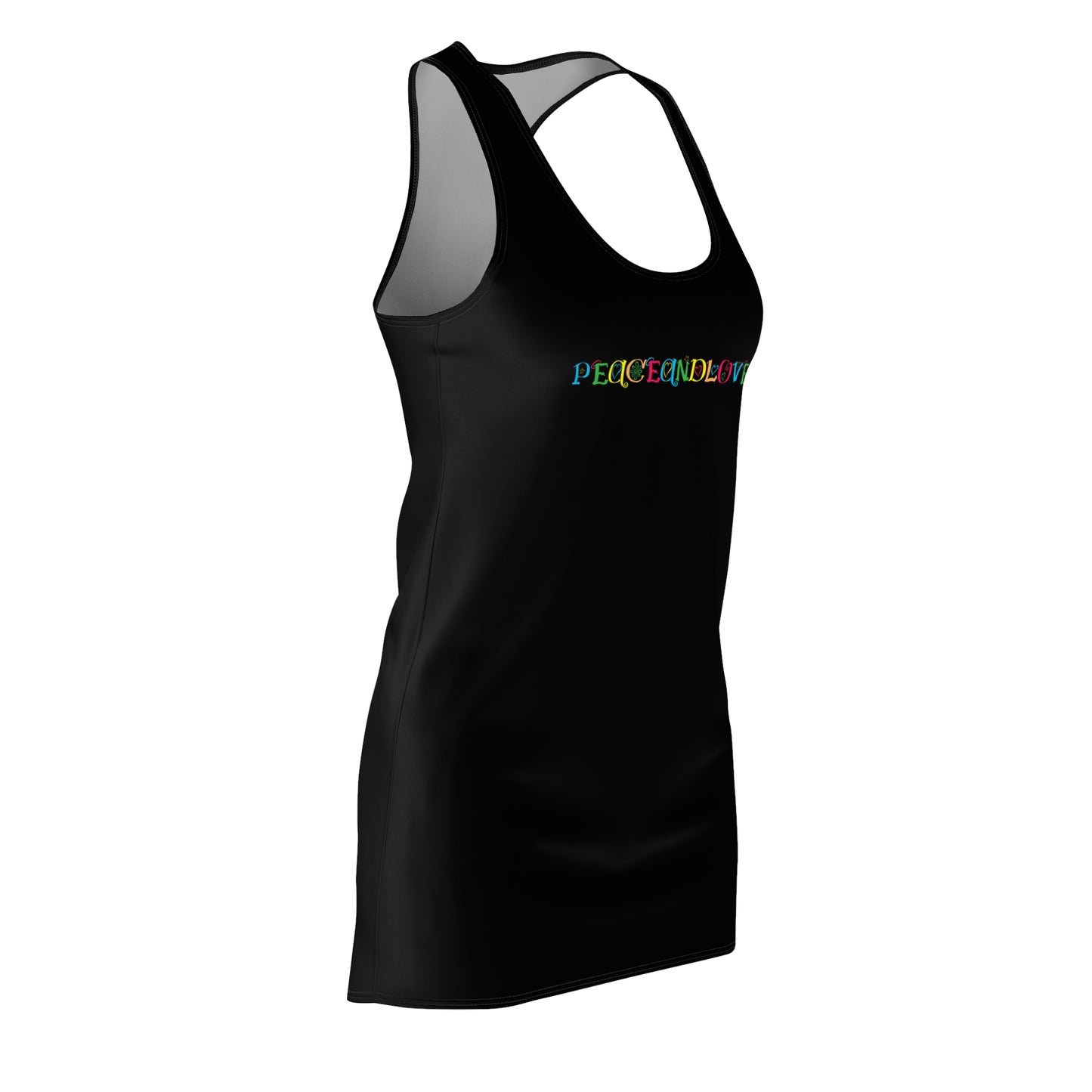 Peace and Love Women's Racerback Dress