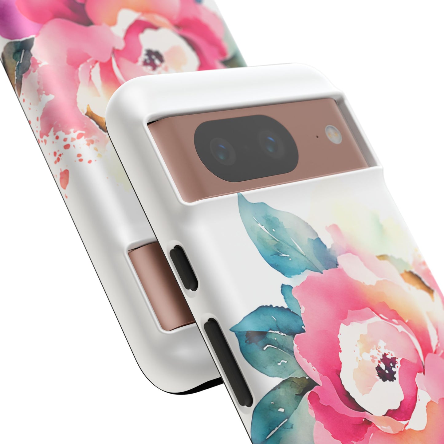 Floral Phone Case - Vibrant Rose Design