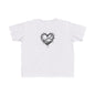 Toddler's Heart & Thorn Tee, Cute Kids T-Shirt, Children's Graphic Shirt, Gift for Toddlers, Cool Summer Outfit