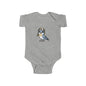 Cute Bird Illustration Infant Bodysuit, Baby Outfit, Newborn Gift, Toddler Apparel, Baby Shower Present, Cute Animal Onesie
