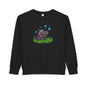 Toddler Hippo Sweatshirt, Cute Animal Apparel, Kids' Gift Idea, Birthday Present, Playful Toddler Clothes, Animal Lover Sweatshirt
