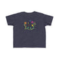 Whimsical Toddler Tee - 'Be Kind' Design, Cute Kids' Shirt, Floral Graphic Tee, Toddler Gift, Inspirational Apparel