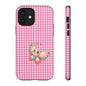 Cute Butterfly Phone Case, Tough Cases, Floral Phone Accessory, Gift for Her, Spring Fashion, Kids' Birthday Present, Pastel Aesthetic
