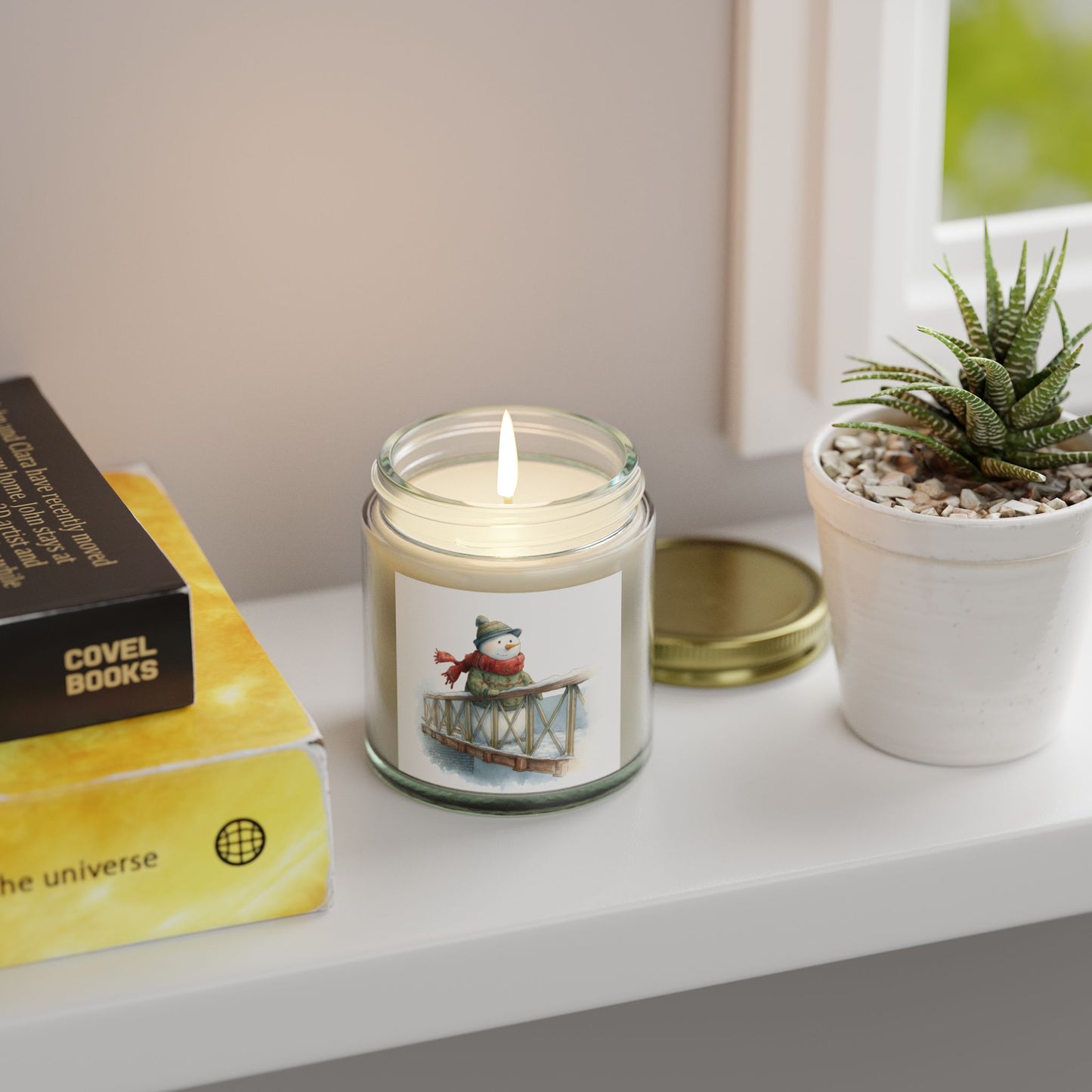 Scented Candles, Coconut Apricot Wax (4oz, 9oz)