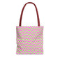 Colorful Chevron patter Tote Bag Stylish Eco-Friendly Shopping Tote