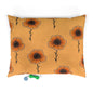 Warm Floral Pet Bed for Cozy Days, Dog Bed, Cat Bed, Housewarming Gift, Decorative Pet Decor, Pet Comfort, Spring Vibes