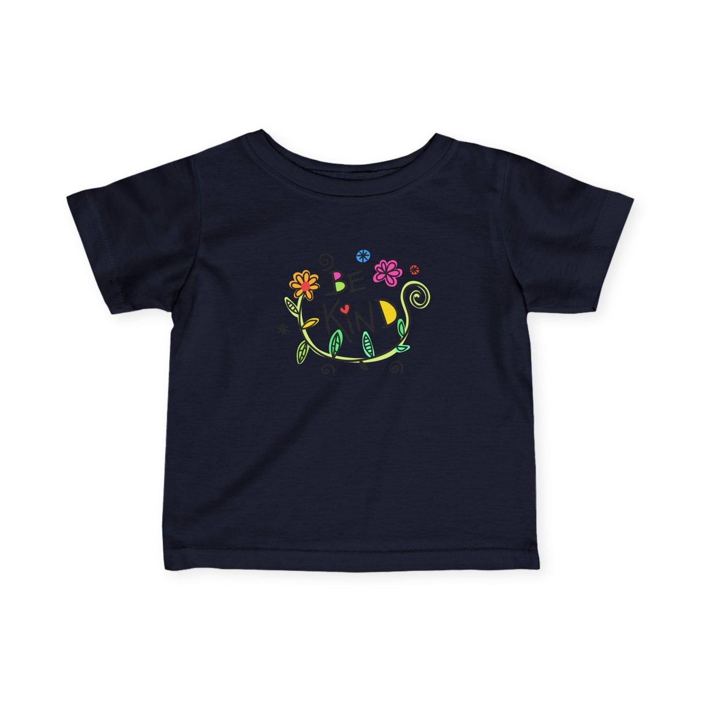 Be Kind Infant Tee, Cute Baby Shirt, Toddler Gift, Nursery Outfit, Rainbow Tee, Kids' Shirt
