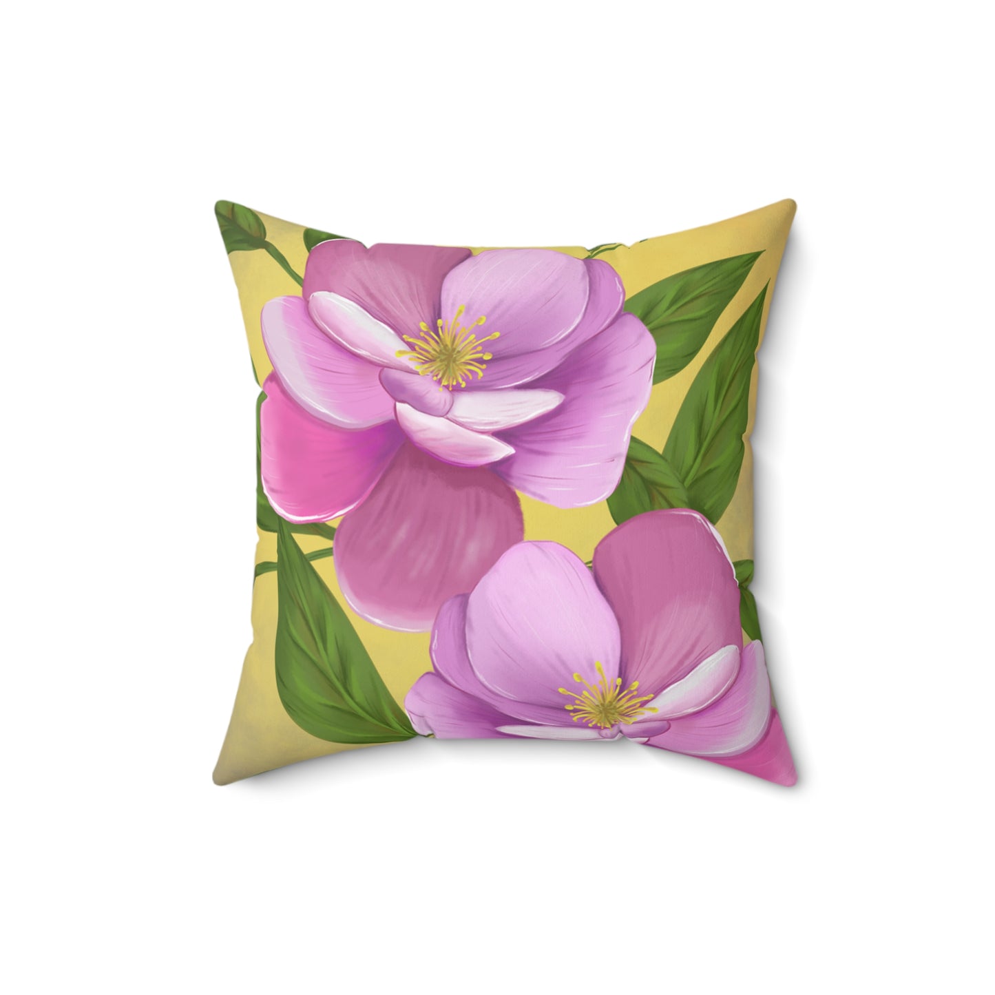 Spun Polyester Square Pillow
