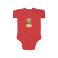 Pumpkin Bear Infant Bodysuit | Cute Baby Shower Gift, Fall Apparel, Halloween Outfit, Newborn Clothing, Cozy Baby Wear