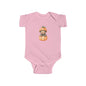 Pumpkin Bear Infant Bodysuit | Cute Baby Shower Gift, Fall Apparel, Halloween Outfit, Newborn Clothing, Cozy Baby Wear