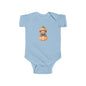 Pumpkin Bear Infant Bodysuit | Cute Baby Shower Gift, Fall Apparel, Halloween Outfit, Newborn Clothing, Cozy Baby Wear