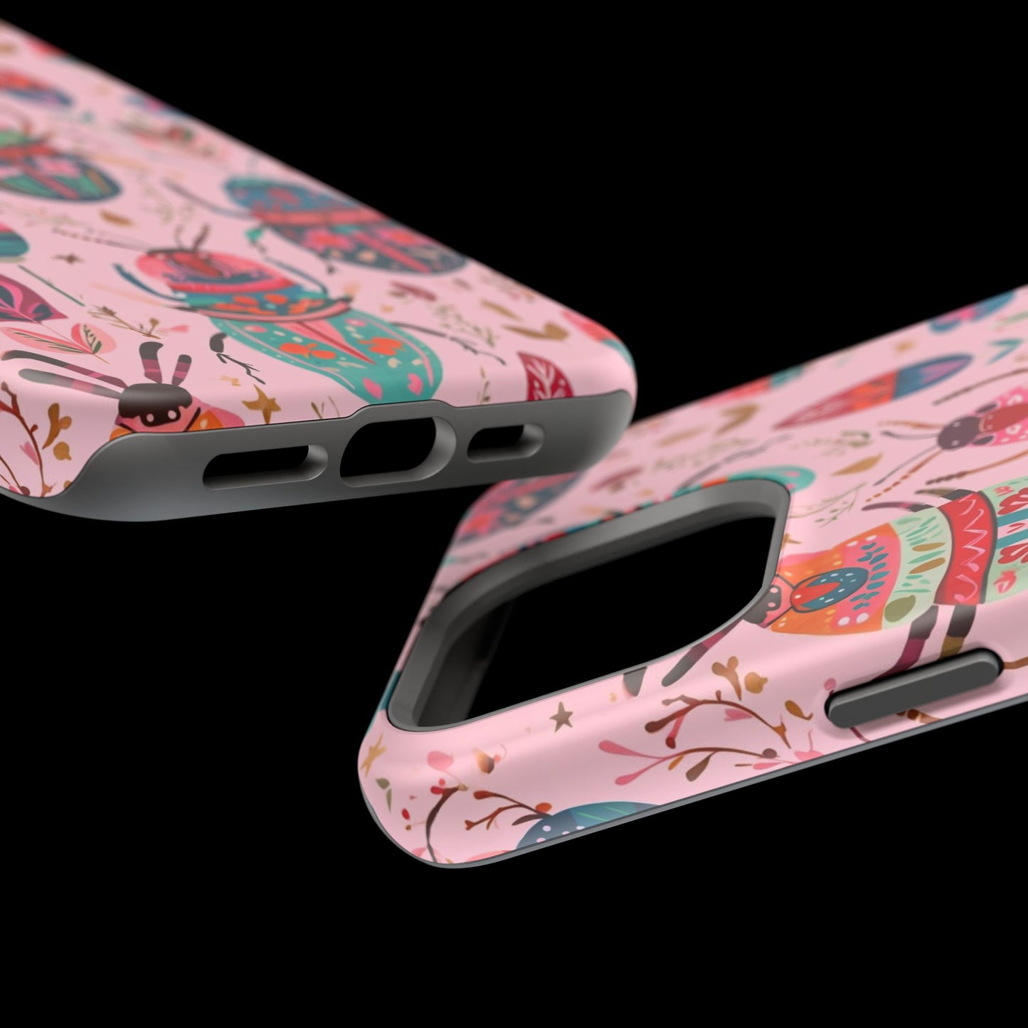 Phone Case — Colorful Boho Beetle Magnetic Impact-Resistant Cover