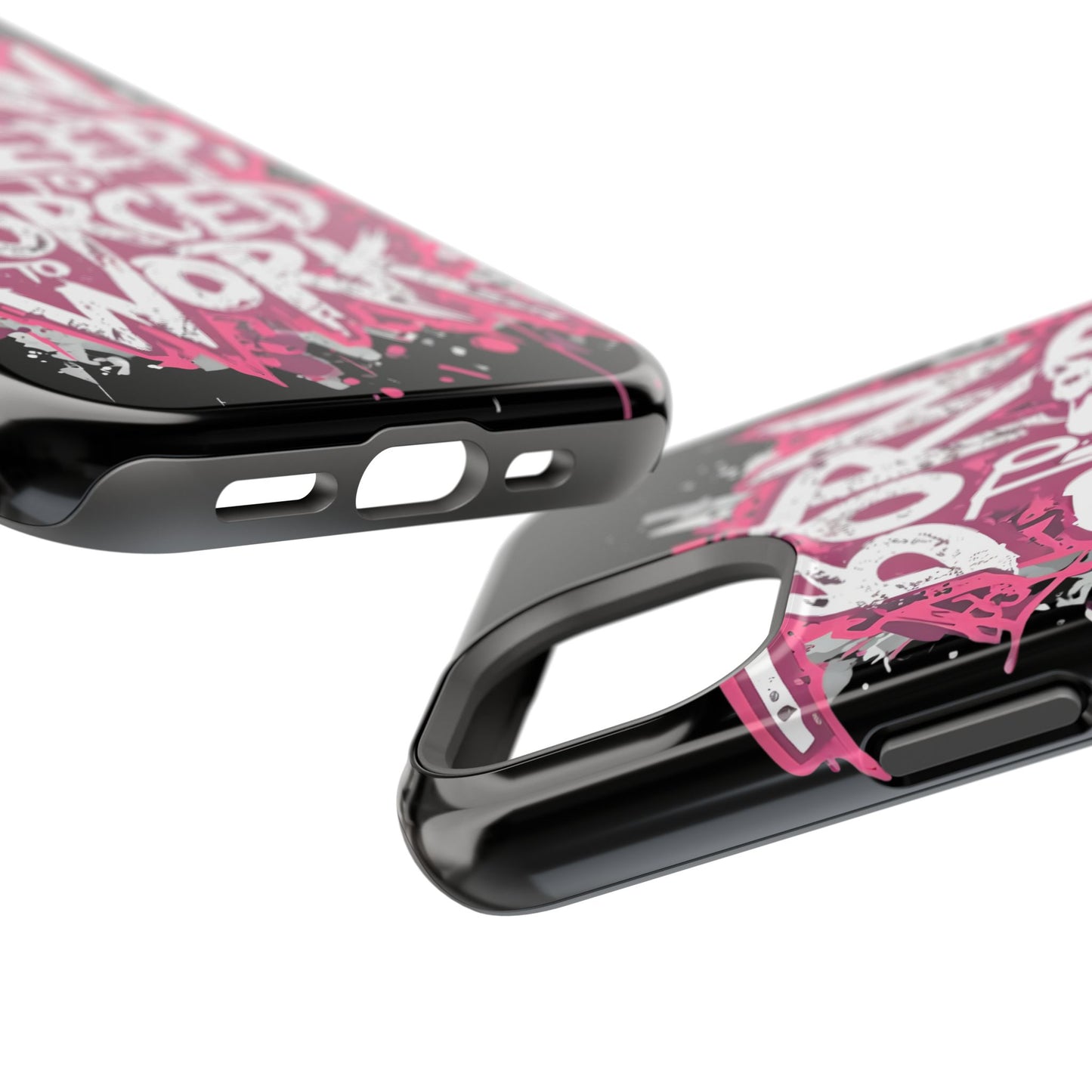 Phone Case — "Born to Sleep, Forced to Work" Impact-Resistant Magnetic Case