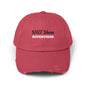 Unisex Distressed Cap, Fun Gift for Supervisors, Casual Hat, Distressed Dad Hat, Funny Cap for Events, Party Accessory, Everyday Wear