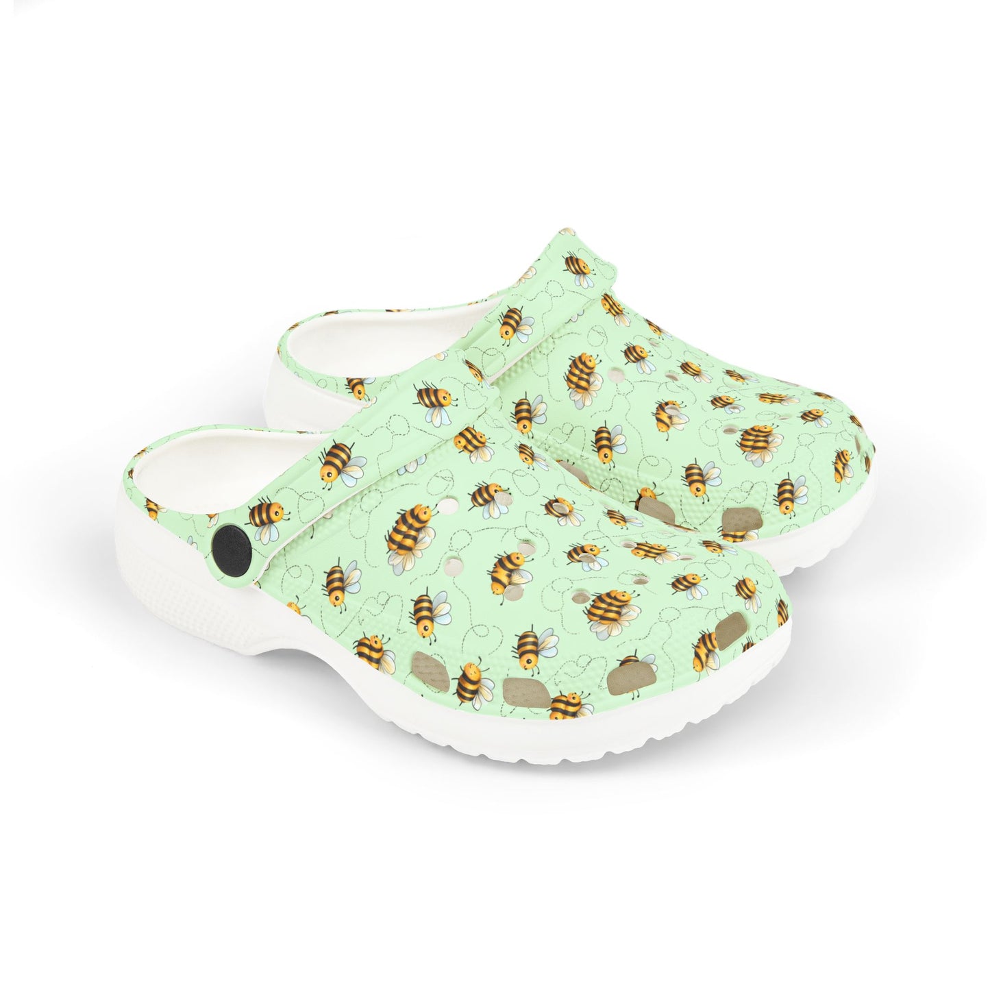 Bee-themed Kid's Clogs
