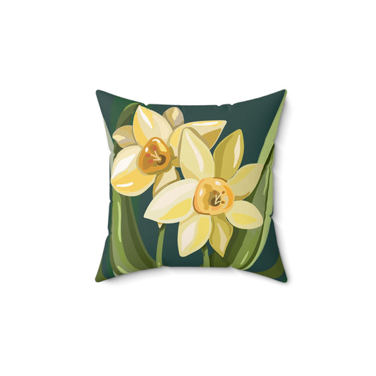 Spun Polyester Square Pillow