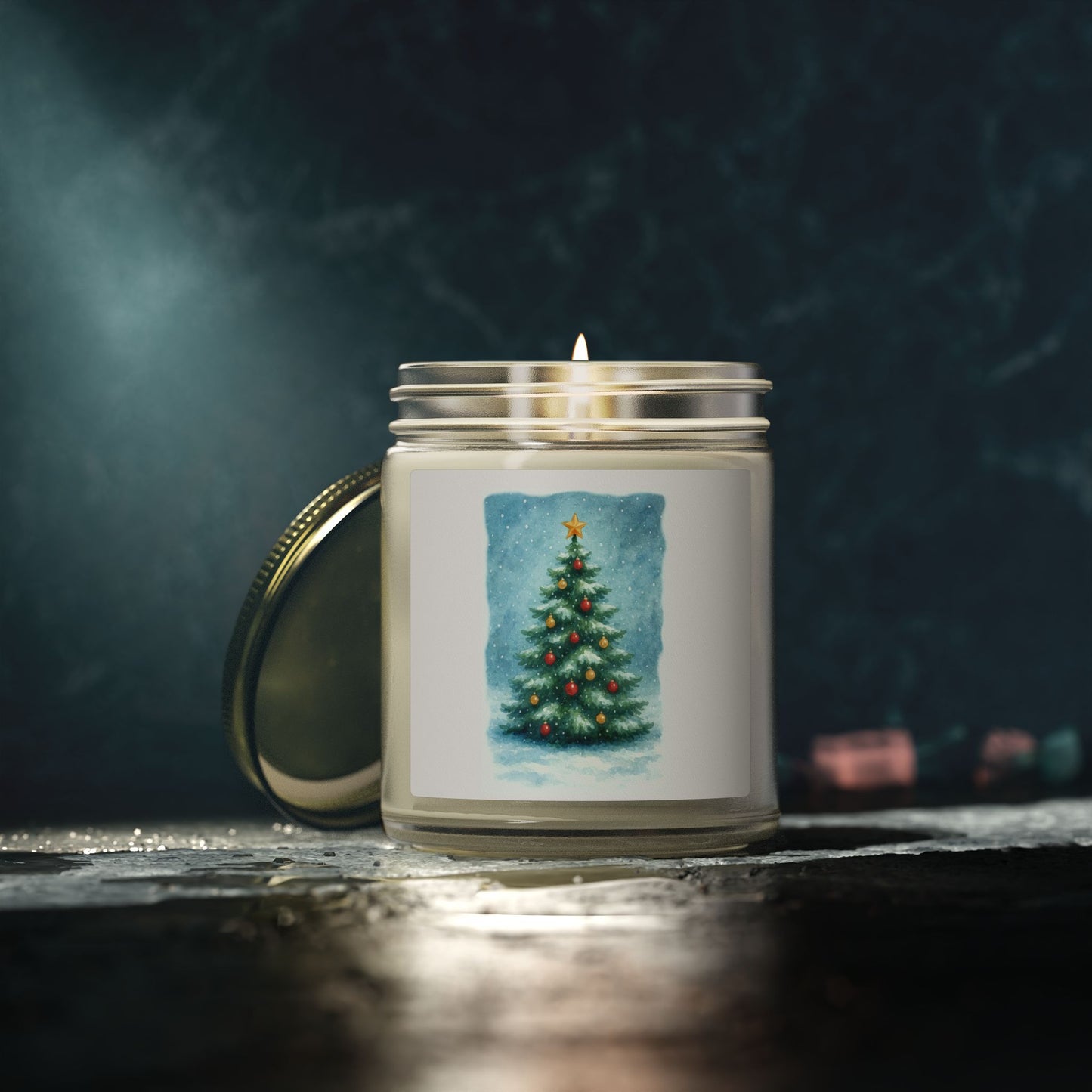 Christmas Tree Scented Candles | Cozy Holiday Decorative Candles