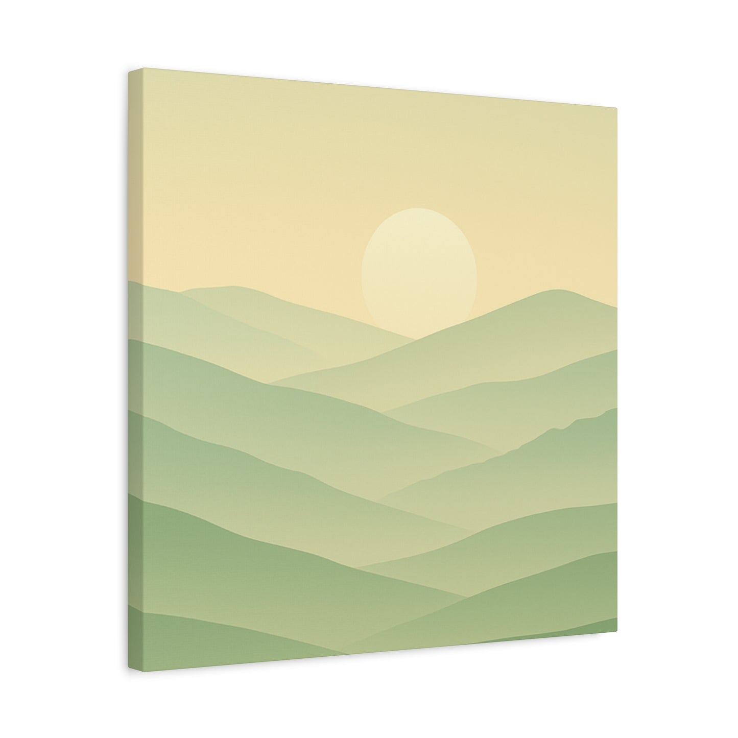 Matte Canvas, Stretched, 1.25" Sunset or Sunrise