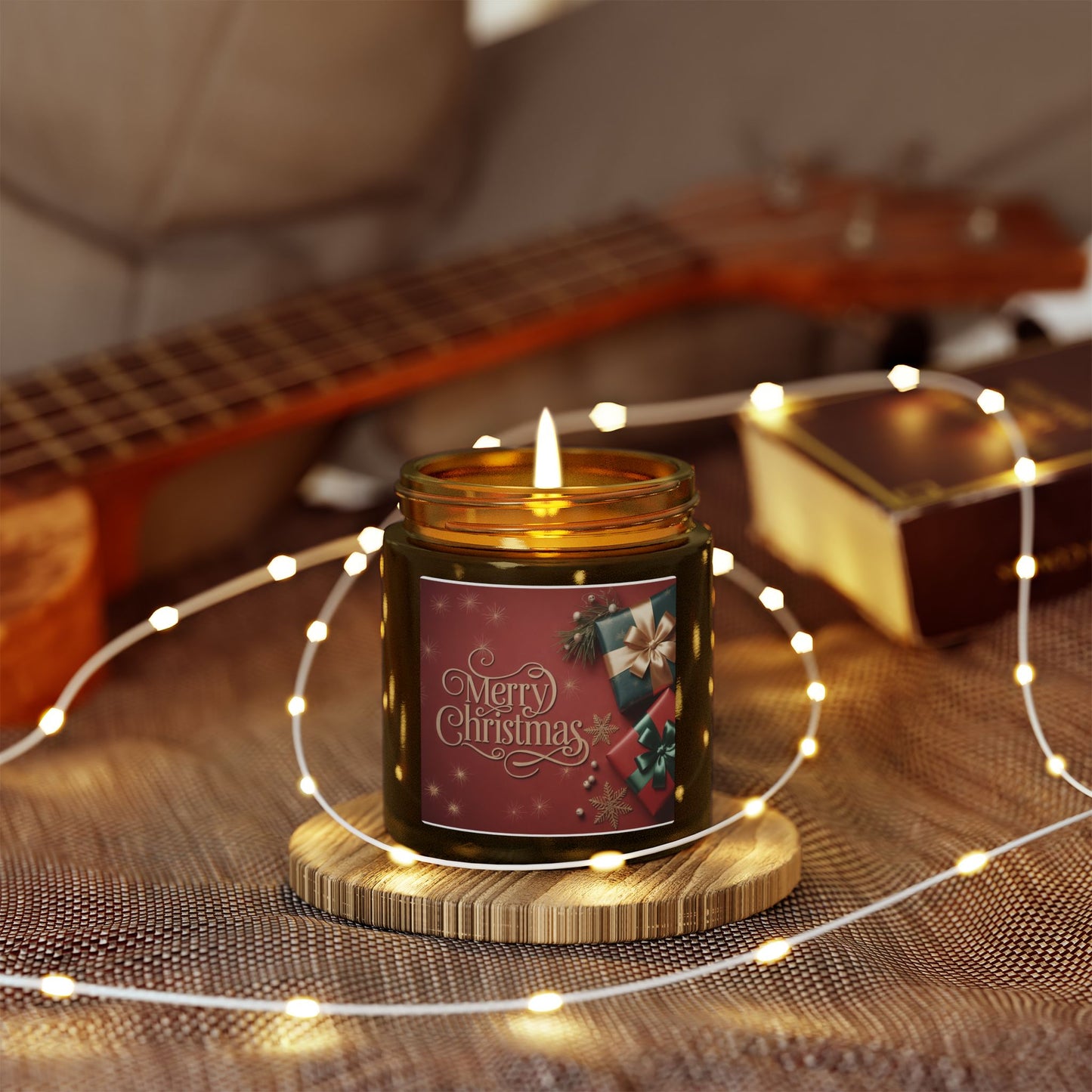 Scented Candles, Coconut Apricot Wax (4oz, 9oz)