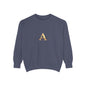 Stylish Monogrammed Sweatshirt, Personalized Gift, Cozy Layering, Casual Wear, Birthday, Holiday Present