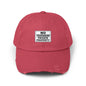 Unisex Distressed Cap - No Trespassing