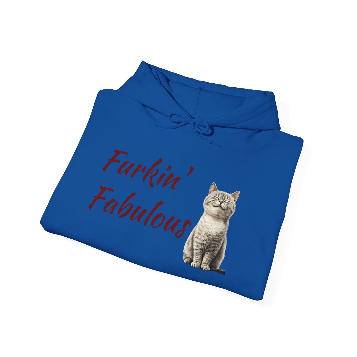 Furkin' Fabulous Cat Hoodie — Cute Kitten Graphic Sweatshirt