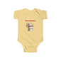Infant Bodysuit — Cute Reindeer "Merry Christmas!" Baby Onesie