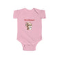 Infant Bodysuit — Cute Reindeer "Merry Christmas!" Baby Onesie