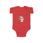 Infant Bodysuit — Cute Reindeer "Merry Christmas!" Baby Onesie