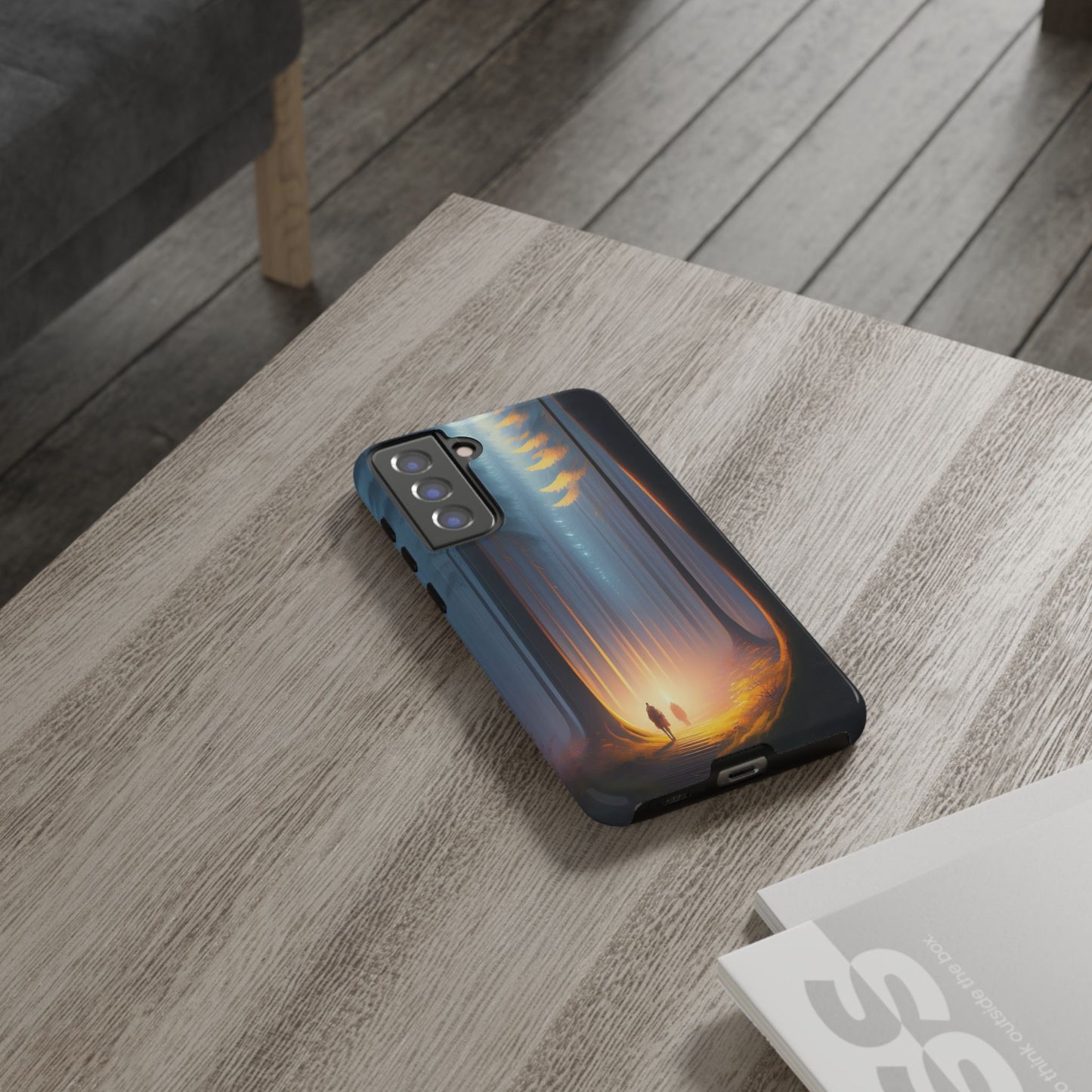Phone Case — Mystical Forest Nightscape Protective Tough Case