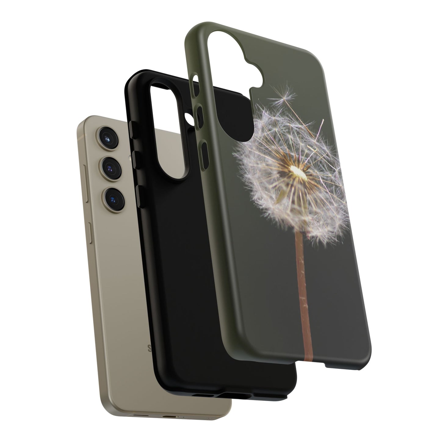 Dandelion Photo Tough Case — Protective Floral Phone Cover