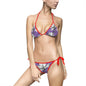 Floral Print Women's Bikini Swimsuit, Summer Beachwear, Pool Party Outfit, Vacation Swimwear, Trendy Swim Set
